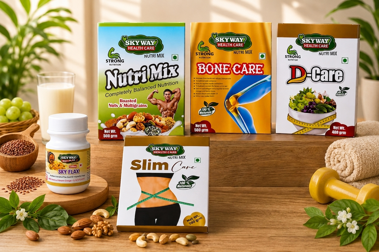 Skyway Health Care supplement product showcase